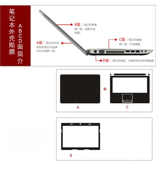 Film Color Laptop Autocolant Decal Acoperire Piele Protector pentru MSI GS66 15.6