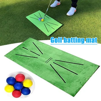 Teren de Golf de Formare Mat pentru Swing Detectarea Bataie de Mini Golf de Formare Practică Jocul de Ajutor și Cadouri pentru Biroul de Acasă în aer liber, Utilizați Pad Mat