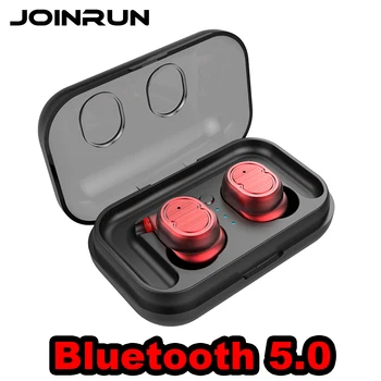 Joinrun TWS-8 fără fir Bluetooth setul cu cască căști adevărat pavilioane bass bluetooth5.0 3d stereo setul cu cască cu Încărcare Cutie