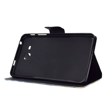 Tableta caz Pentru Samsung Galaxy Tab 7.0 T280 T285 Funda Spate Fata de pe Litoral din Piele PU Pentru SM-T280 SM-T285 Flip Capacul suportului