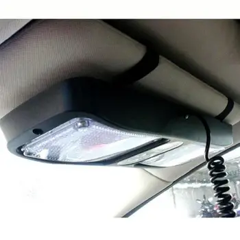 44W 12V 86 Led-uri Lumina Strobe 12 Moduri Bliț de Urgență de Avertizare Atenție Scut Soare Visor Lampa Bar pentru Camioane Masini de Van
