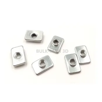 100buc Openbuilds T-Nut Tee Piuliță M5 M3 pentru V-slot , OX CNC, 3D Printer Extrudate din Aluminiu, cadru de utilizare