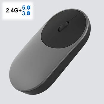 Bluetooth Wireless Mouse de Calculator Optic Tăcut Reîncărcabilă USB 3D Mause BT 3.0 3 Modul de Silențioasă de Birou PC Soareci Pentru Xiaomi Mac