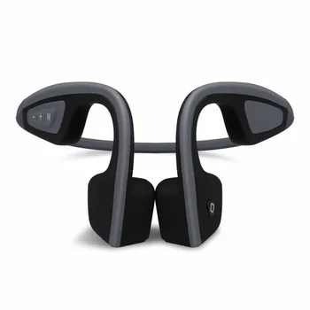 S. Purta LF-19 Wireless Headset Bluetooth rezistent la apa Stereo-Gât curea de Căști cu Conducție Osoasă NFC Hands-free, Căști