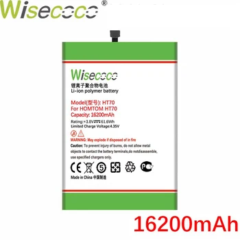 WISECOCO 16200mAh HT 70 Baterie Pentru HOMTOM HT70 Telefon Mobil de Ultima Producție de Înaltă Calitate Baterie+Numărul de Urmărire