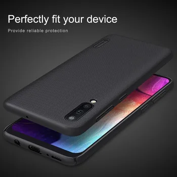 Pentru Samsung Galaxy A50 Caz Cover NILLKIN Montate Cazuri Super Frosted Shield cu darul stea telefon și pachetul de vânzare cu Amănuntul.