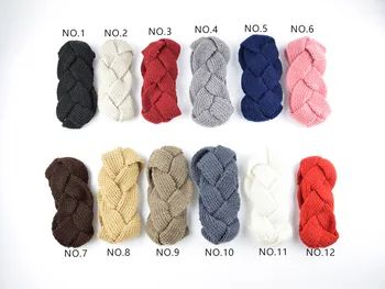 Tricotate răsuciți panglica de păr banda de protecție pentru urechi Headcover mână tricotate bentita coreean toamna și iarna cald accesorii de par
