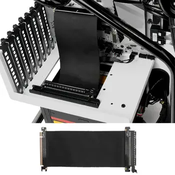 VETECH PCI Express 16x Cablu Flexibil Riser placa Grafica Extensie Port Adaptor Riser Card de 20cm de Mare Viteză PC plăci Grafice