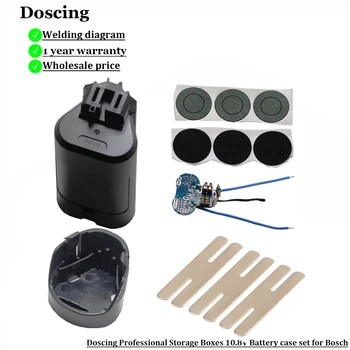 Doscing BAT420 Baterie de Caz de Plastic pentru Bosch BAT411 12-Volt Max Baterie caz BAT412A 2607336013 2607336014 Uneltele electrice fără Fir