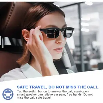 Bluetooth Inteligent ochelari de Soare, Căști fără Fir очки с наушниками Bluetooth Sport ochelari de soare, Căști Pentru Telefon oordopjes