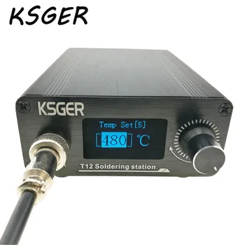 KSGER T12 Statie de Lipit V2.0 STM32 OLED Digital Controler de Temperatura de Lipit Electrice Fiare de călcat Intepaturi T12-K B2 BC2 D24 Sfaturi