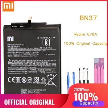 Original Bateria Telefonului pentru Redmi 6 Baterie Xiaomi hongmi 6A BN37 Înlocuire Baterii Xiomi hongmi Redmi6 bateria