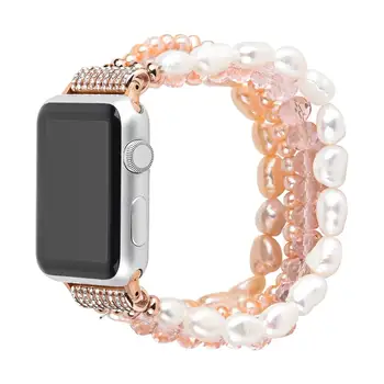 Earl curea Apple watch serie se 654 3 21 bijuterii brățară de cristal Iwatch 38 / 40 / 42 / 44mm curea diamond lady Brățară