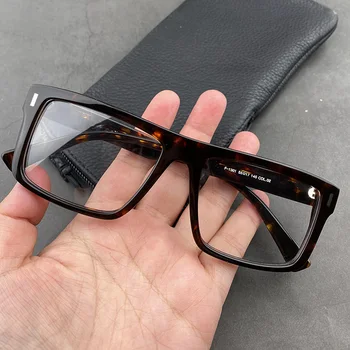Acetat De Ochelari Supradimensionate Cadru Bărbați Femei 2020 Epocă Pătrat Ochelari De Vedere Optic Miopie Rame Ochelari De Vedere Clar Ochelari De Oculos