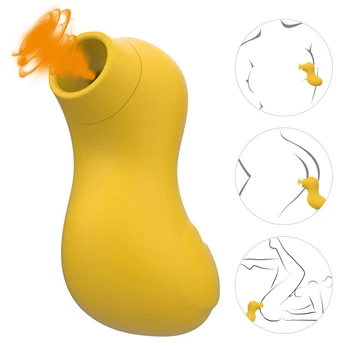 Vaginul Suge Vibratorul Rață Vibratoare Fraier Sex Oral de Aspirație Stimulator Clitoris Sex Erotic Jucărie pentru Femei Erotice Femei Adulte