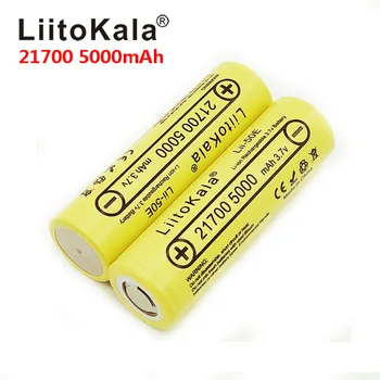 2020 LiitoKala lii-50E 21700 5000mah Baterie Reîncărcabilă 3.7 V 5C de descărcare de gestiune de Mare Putere baterii Pentru Aparate de Mare putere