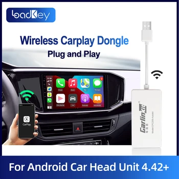 Loadkey & Carlinkit Wireless Carplay Pentru Apple CarPlay și Android Auto USB Dongle pentru a modifica Ecranul de start Android Suport Mirrorlink