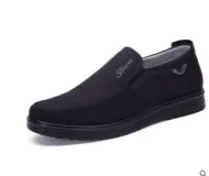 Mocasini barbati Slip-ons Primăvară Pantofi de Pânză Rotund Toe China Peking Încălțăminte de Cauzalitate Larg potrivit Pentru Plaja 50-7 Negru Gri Maro mai Noi