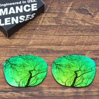 ToughAsNails Polarizat Lentile de Înlocuire pentru Oakley Garage Rock ochelari de Soare Verzi, Oglinzi de Culoare (Obiectiv Numai)