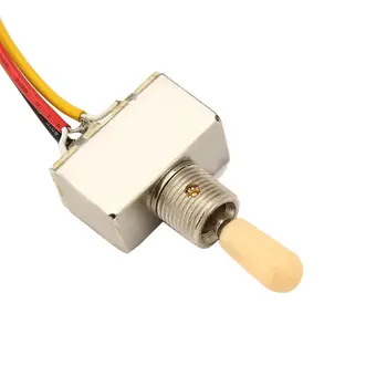 1 Set Complet LP SG Chitara Electrica Preluare Cabluri Potențiometre Kit de Înlocuire 3 Way Toggle Switch Chitara Accesorii