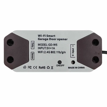Smart WiFi 2.4 GHz Comutator Deschizător de Uși de Garaj de la Distanță de Control Pentru Alexa Domiciliu marea BRITANIE