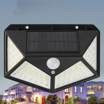 20/30/48/100 LED Senzor Solar Străzile Lumina Senzor de Mișcare PIR, Lumini de Perete rezistent la apa IP65 în aer liber, Grădină, Curte Lampă de Urgență