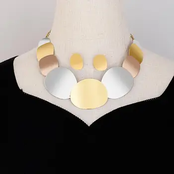 Kalen Femei de Design Creativ, Elegant, plin de culoare Napolitana Colier si Cercei Set Bijuterii din Oțel Inoxidabil