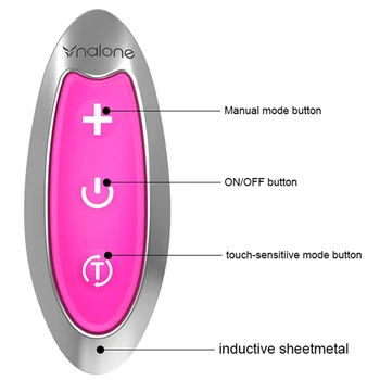 Nalone 7 Viteza + Touch Curba Vibrator Limba Lins oral Jucarii Sexuale USB Reîncărcabilă Vibratoare Masturbari pentru Femei