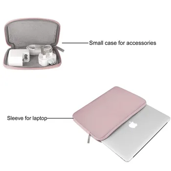 Impermeabil geanta de Laptop pentru Macbook Air 13 12 Pro 15 Neopren A2289 A2251 A2179 Maneca Cazuri, Asus, Acer, HP, Lenovo 14 15.6 16 inch