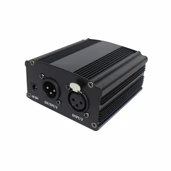 Ben & Semenii 48V phantom power de alimentare pentru microfon cu condensator și transferul de sunet semnal de la placa de sunet