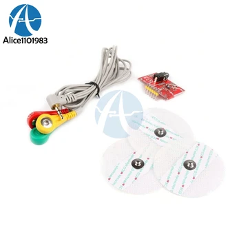 AD8232 Ecg Modul de Măsurare Puls Inima Monitorizarea Ecg Senzor de Module Electronice Kit Pentru Arduino AD8232 Monitor Diy Kit