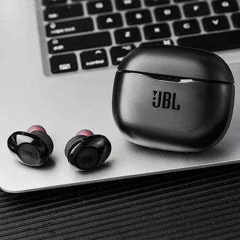 JBL T120TWS Adevărat Căști fără Fir Bluetooth TON 120 TWS Stereo Auriculare Sunet de Bas Căști setul cu Cască cu Microfon Caz de Încărcare