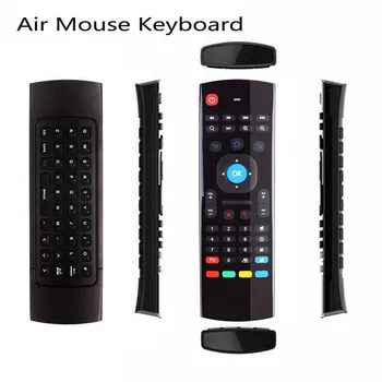 MX3 2.4 G Wireless Keyboard Controller Telecomanda Air Mouse-ul Pentru Android Inteligent 7.1 TV Box X96 Mini S905w Tx3 Tvbox