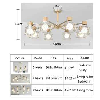 Candelabru De Epocă Loft Spider Lustre Candelabre Reglabil Pentru Iluminat Camera De Zi Dormitor Bucatarie Candelabru De Fixare Lumini