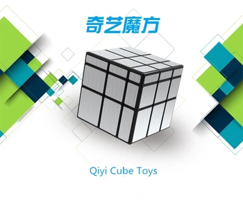 Qiyi cub 3x3x3 Exprimate filmate Mirror cube 3x3x3 cubo mgaico Profissional cub Jucarii Puzzle cube Joc jucarii pentru copii