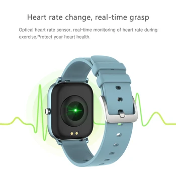 SANLEPUS Ceas Inteligent Bărbați Femei Atinge Brățară de Fitness Tracker Tensiunii Arteriale Inteligent Ceasuri Smartwatch pentru Apple, Xiaomi, Huawei