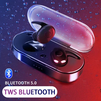B1 TWS Wireless Bluetooth pentru Căști Stereo Sport Portabile Audio Video Cască Sunet de Calitate HD Pavilioane Binaurale Apel pentru Căști