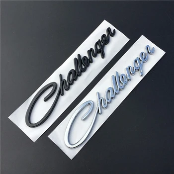 Stil de scriere de mână Literă mică Emblemă, Insignă Challenger de Styling Auto Retehnologizare pentru Dodge Journey Calibru Portbagaj Logo-ul Autocolant