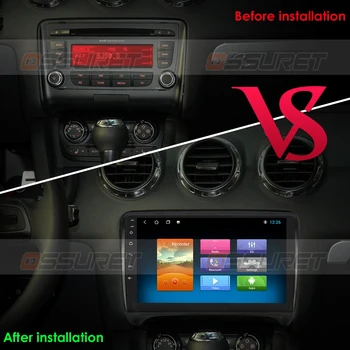 OSSURET Android Radio Auto pentru Audi TT MK2 2006-2012 2DIN Auto Audio Stereo Auto Navigație GPS Stereo Multimedia Player