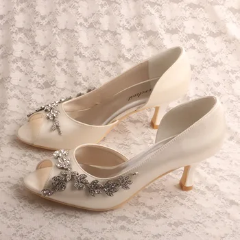 23 Culori Visiniu Pompe de Deget de la picior Deschis Manual Pantofi pentru Nunta Alunecare pe