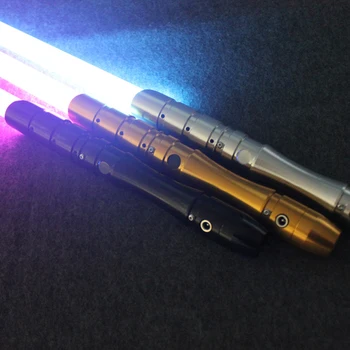 Noi 7Color Sabia de Metal Sabia RGB Lumina Laser Cosplay Băiat Gril Jucărie Luminos Copii Cadou în aer liber, Creativ Wars Jucarii Stick Saber