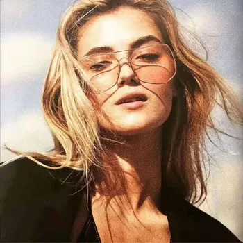 2019 Noi Supradimensionat Vintage ochelari de Soare pentru Femei Brand de Lux de Designer Retro Femei ochelari de soare Moda Mare Cadru Ochelari de Soare UV400