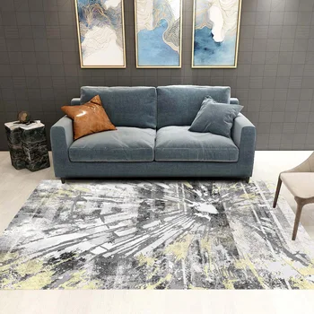 KC Covor Living-Uri de Lux Lumina Textura Nordic Minimalist Modern, Canapea, Masă de Cafea Perna Dormitor Covor Camera de zi