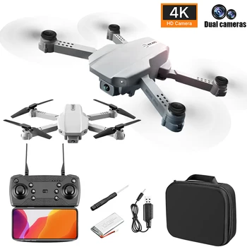 Noi KK5 drona 4K HD 1080P cu Unghi Larg camera dublă Wifi FPV Presiune a Aerului Altitudine Modul Hold Pliabil Dronă Quadcopter RC jucarii