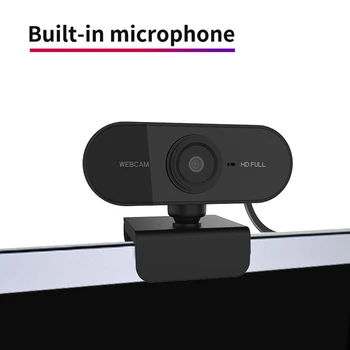 VKTECH 1080P HD Webcam USB 2.0 Camera Web Video de Predare On-line de Conferințe Microfon CMOS camera web pentru Calculator, Monitor de PC