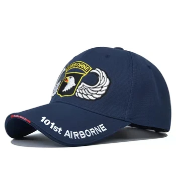 Noi Reglabil Barbati Eagle Broderie Tactice capac Divizia 101 Aeropurtată Șapcă de Baseball bumbac sepci Snapback pălării în aer liber