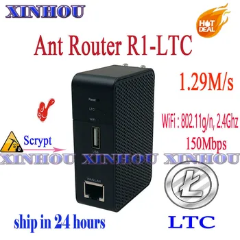 Router Wireless cu LTC miner WiFi Repeater BITMAIN R1 LTC miner 1.29 M scrypt .Mai mici decât antminer miner L3+ A4+ A6 S9 Z9 DR3