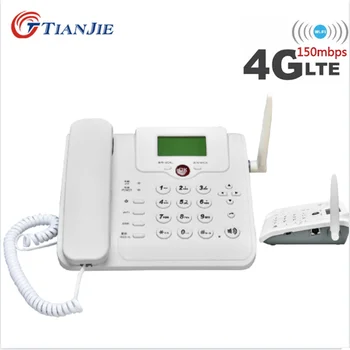 TIANJIE fără Fir Suport GSM, cartele SIM de Telefonie Fixă fără fir, Telefon Fix Telefon fără Fir de Telefon pentru Casa/Birou/Firma